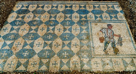 Roman mosaic