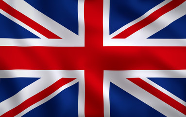 UK Flag Image Full Frame