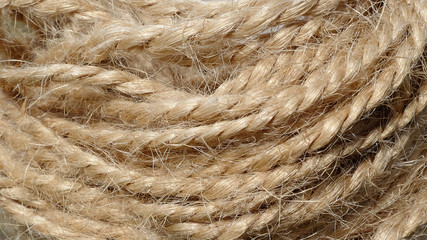 Wall-paper for a desktop -  a rope hank