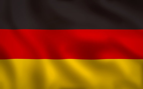 German Flag Image Full Frame