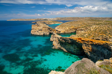 Tropical background. Malta resort.
