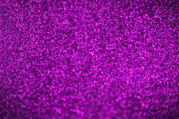 Bright sparkle violet background. Holiday and festive concept.