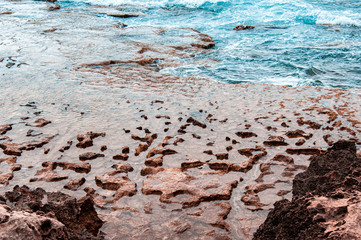 The beach in Cyprus Island