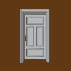 The vintage door