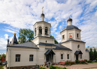 Fototapeta na wymiar Church of St. Eudoxia, Kazan, Tatarstan Republic.