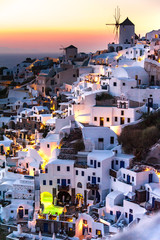 Fototapeta premium An exploration trip to Santorini