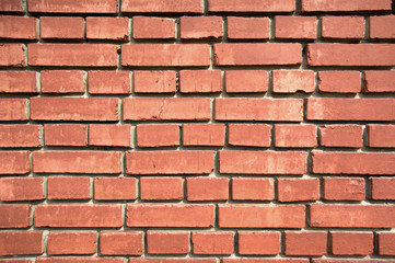 Obraz premium background texture old wall red brick