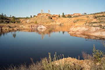Lousal mine was a pyrite mine in Portugal. The mine was opened in 1900 and closed in 1988.