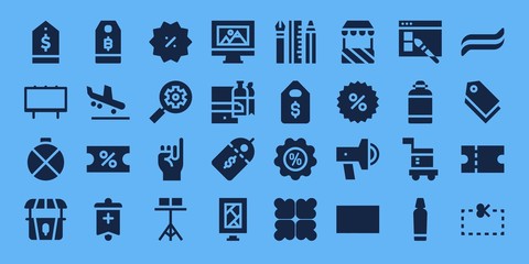 promotion icon set