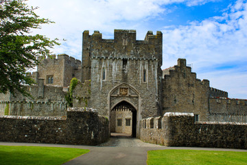 Fototapeta na wymiar St Donat's Castle, Cardiff