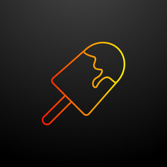 ice cream nolan icon. Elements of food set. Simple icon for websites, web design, mobile app, info graphics