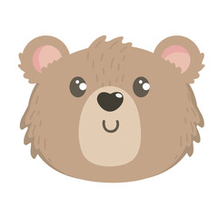 Teddy bear cartoon design vector illustration