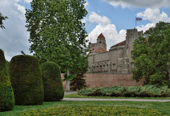 Fototapeta na wymiar Kalemegdan fortress Beograd - Serbia - architecture travel background