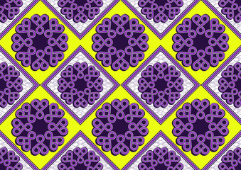 african fashion seamless pattern, vector illustration file. 