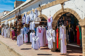 Essaouira, shop at Avenie Mohamed Zerktouni