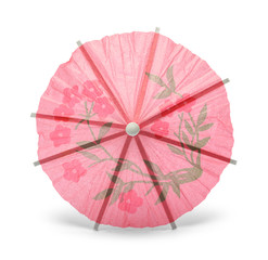 Pink Drink Umbrella Top View