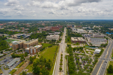 Aerial drone photo University of Florida Gainesville