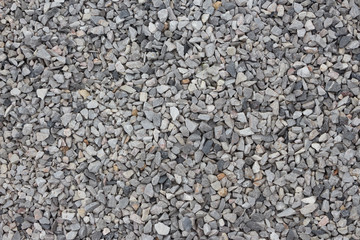 Construction site gray white gravel texture background