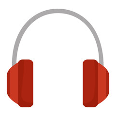 audio headset device isolated icon