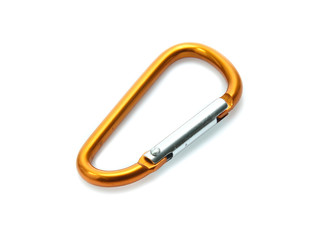 carabiner isolated  on white background