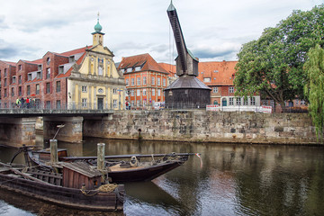 Am Hafen in Lüneburg