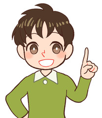 子ども　指差す