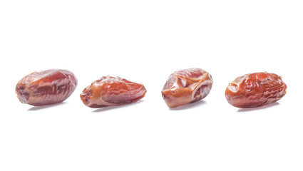 Dates isolated on white background