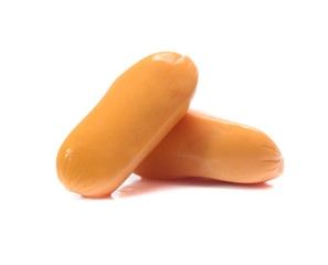 sausage isolated on white background