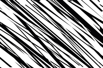 Obraz premium lines of different lengths and thicknesses