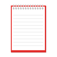 note book school supply icon