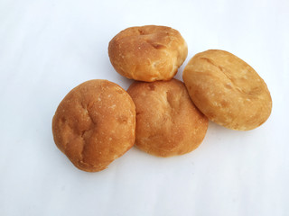 Homemade Freshly baked soft Dinner Rolls, selective focus  R