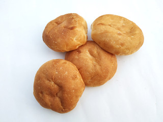 Homemade Freshly baked soft Dinner Rolls, selective focus  R