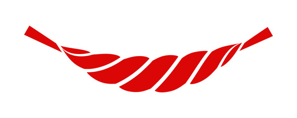 Obraz premium This is a sacred rope used in Japan, and the material is made of rattan.