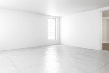 Fototapeta premium Modern Flat Space - 3d visualization