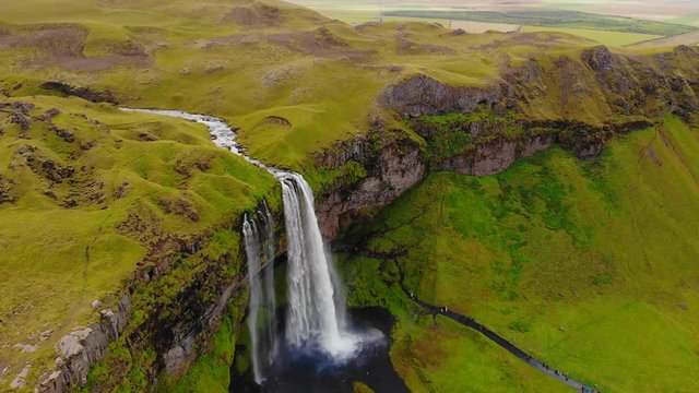 Waterfall in Iceland08