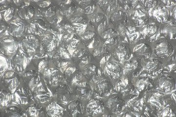 Texture film for transportation with bubbles