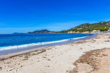 Plage de l’almanarre, Hyères, Var, France 