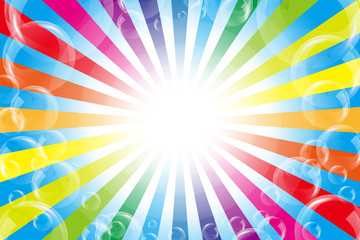 Background wallpaper,rainbow color,twinkle star,glitter,stardust,starburst,radial,happy party,colorful,happiness,soap bubble,show business,entertainment,freedom,promotional poster,vector,kids,pretty