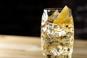 ハイボールのアップ