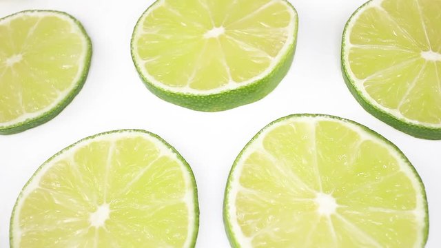 Lemon lime lemons limes texture pattern closeup clip footage video