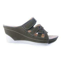 shoe or woman shoe on a background new.