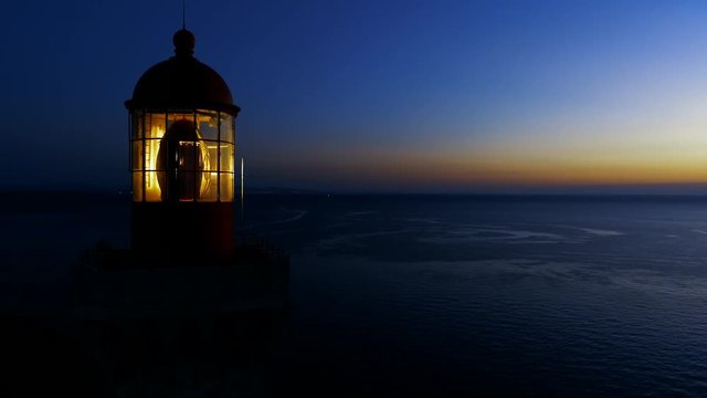Lever de soleil - Phare du Cap B&eacute;ar.