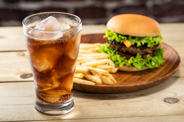 ハンバーガーセット