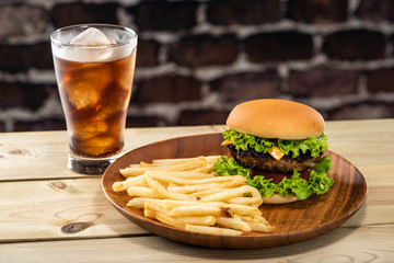 ハンバーガーセット