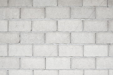 Old cement blocks wall texture and background.