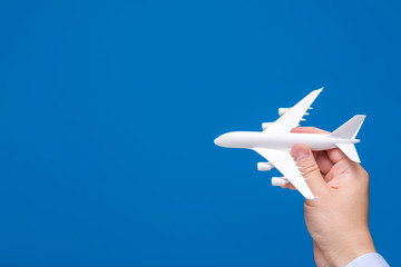 飛行機模型 ブルーバック