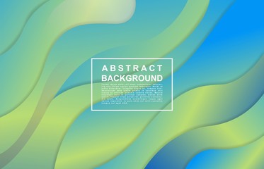 Abstract liquid background. Modern abstract background with gradient colour. Eps 10 vector