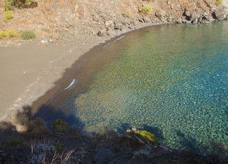 Seashore in the southern resort.