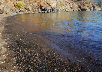 Seashore in the southern resort.