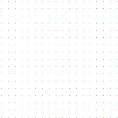 White background  with turquoise dots 
